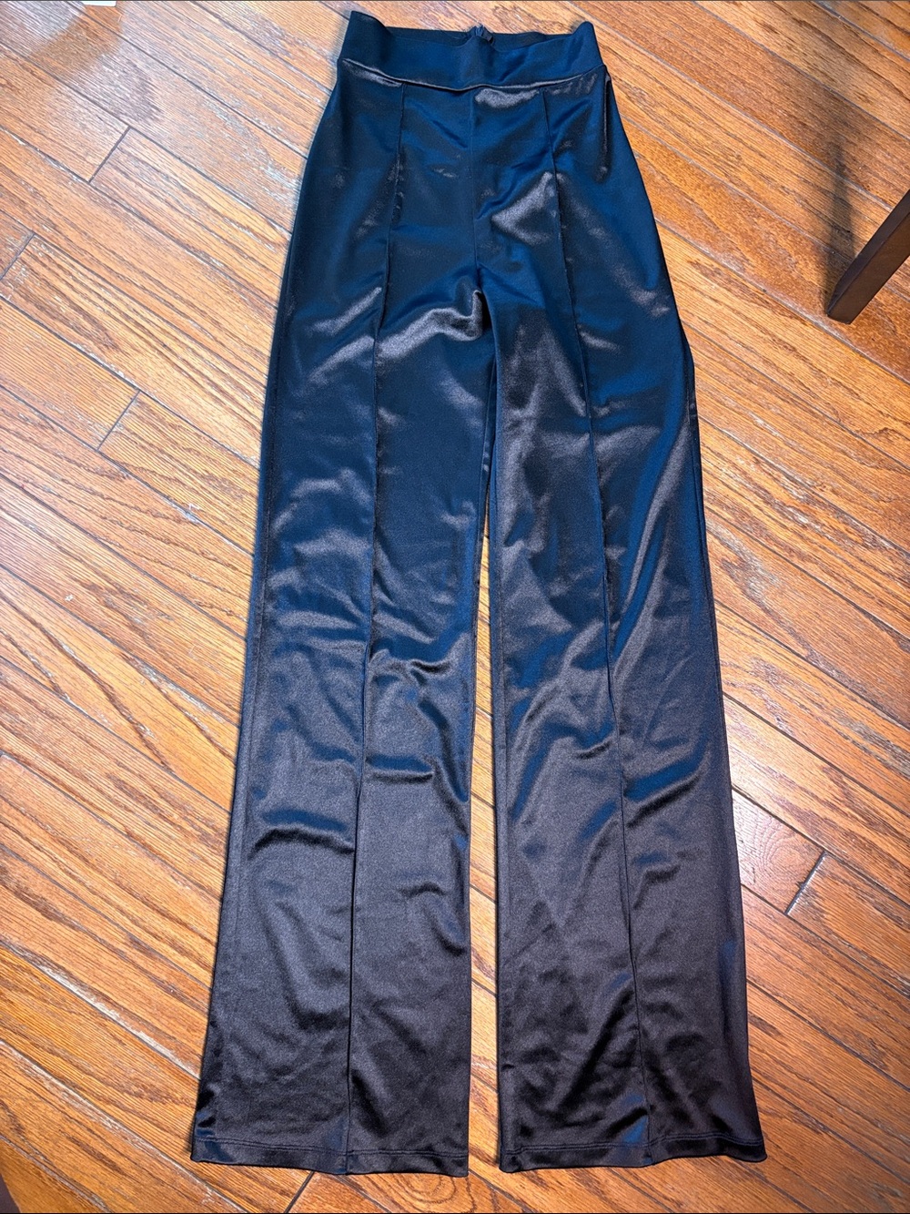 Fashion Nova Black High-Waist Wide-Leg Pants